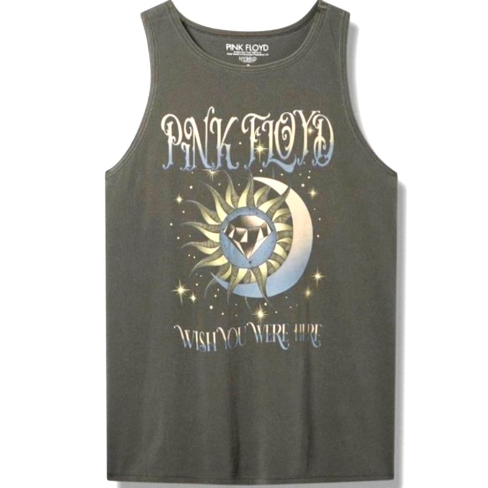 ❤️NWT TORRID TANK PINK FLOYD WISH YOU WERE HERE, ROCK BAND CONCERT TEE